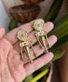 Shehnaaz Brass Earrings