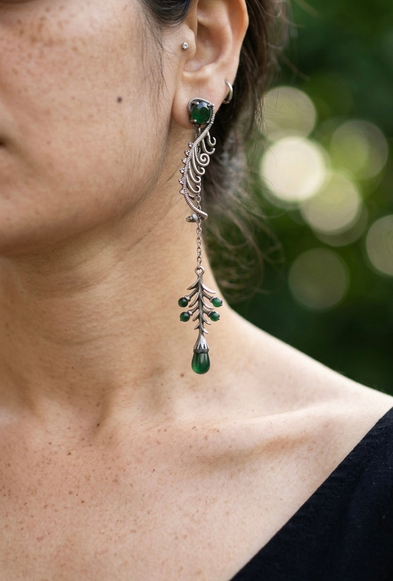 Klori Oxidised Earrings