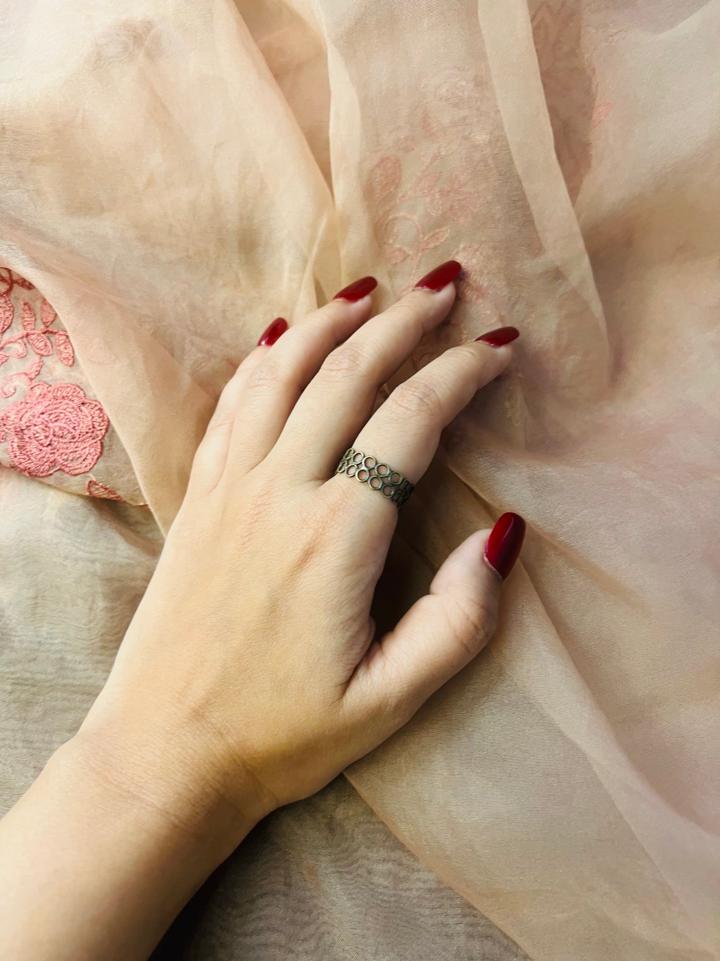 Jaali Vintage Ring