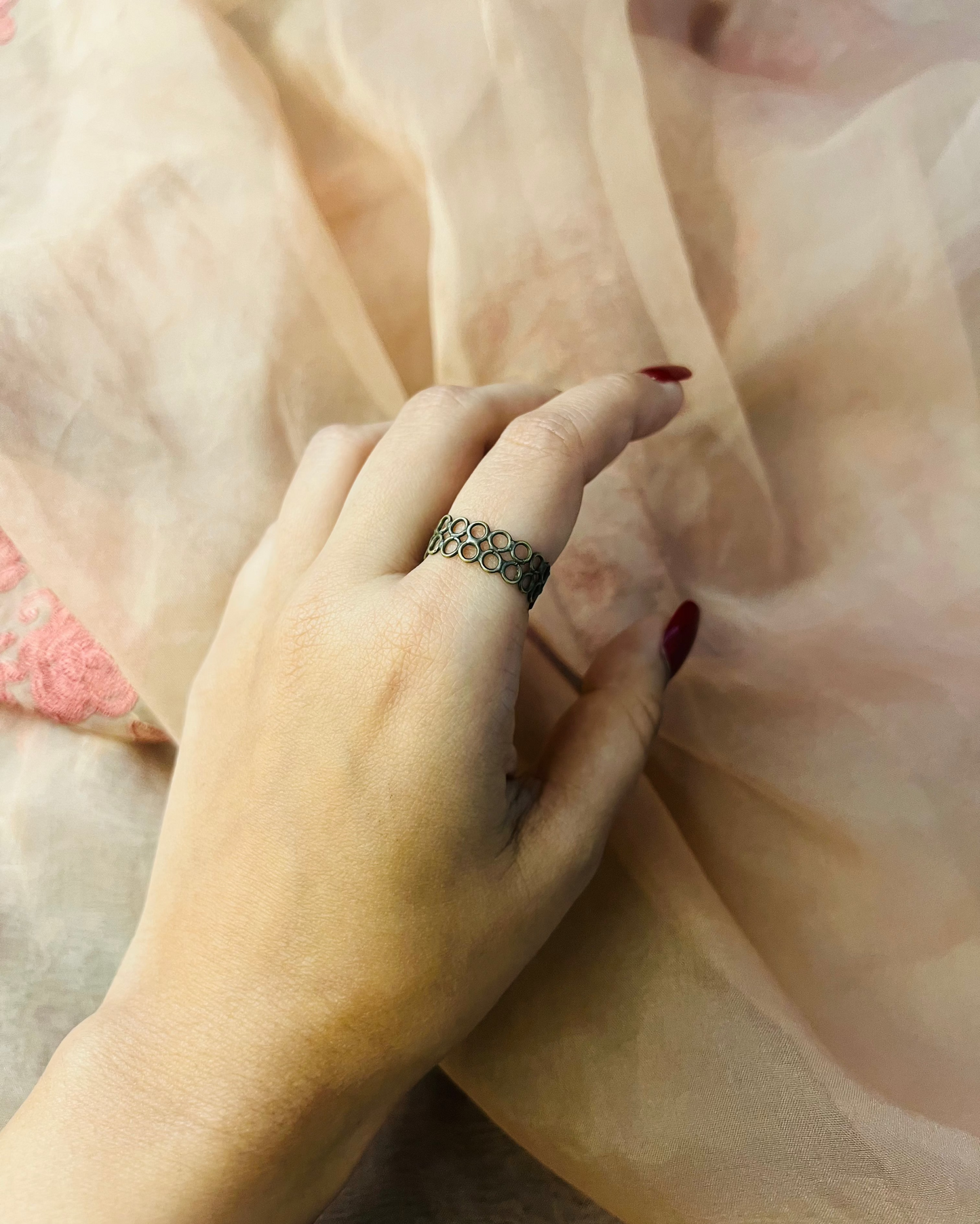Jaali Vintage Ring