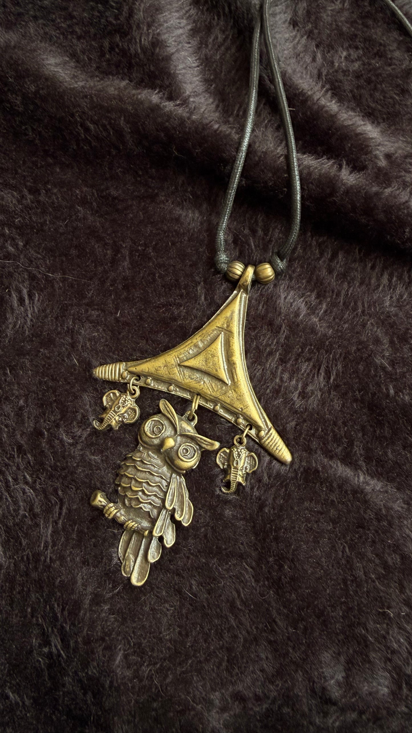Pancchi Zamak Pendant
