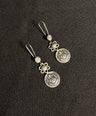 Disha Silver Earrings