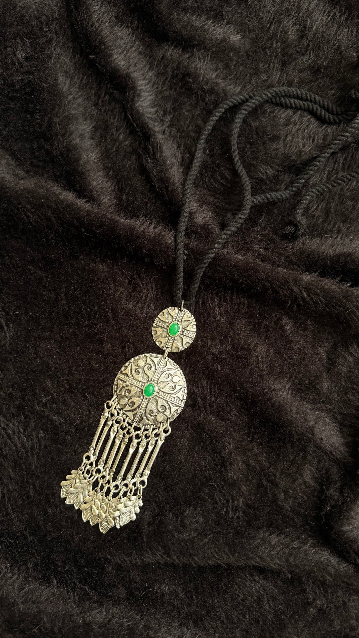 Nina Zamak Pendant