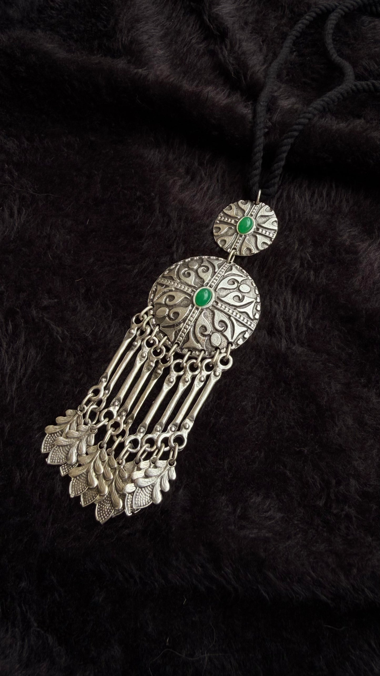 Nina Zamak Pendant