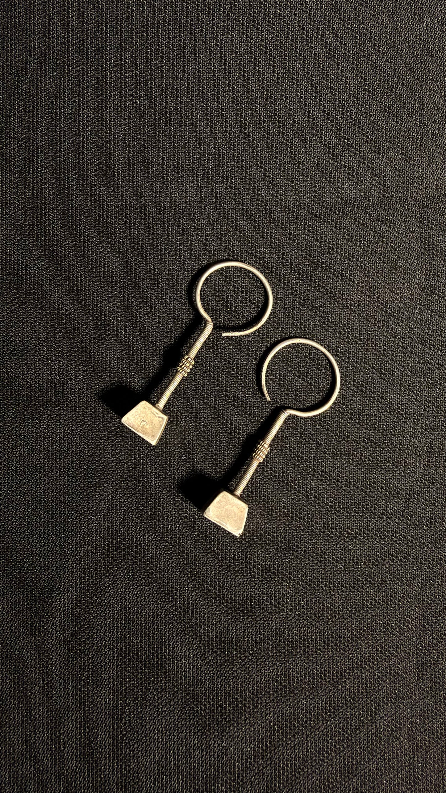 Raahi Silver Vintage Earrings