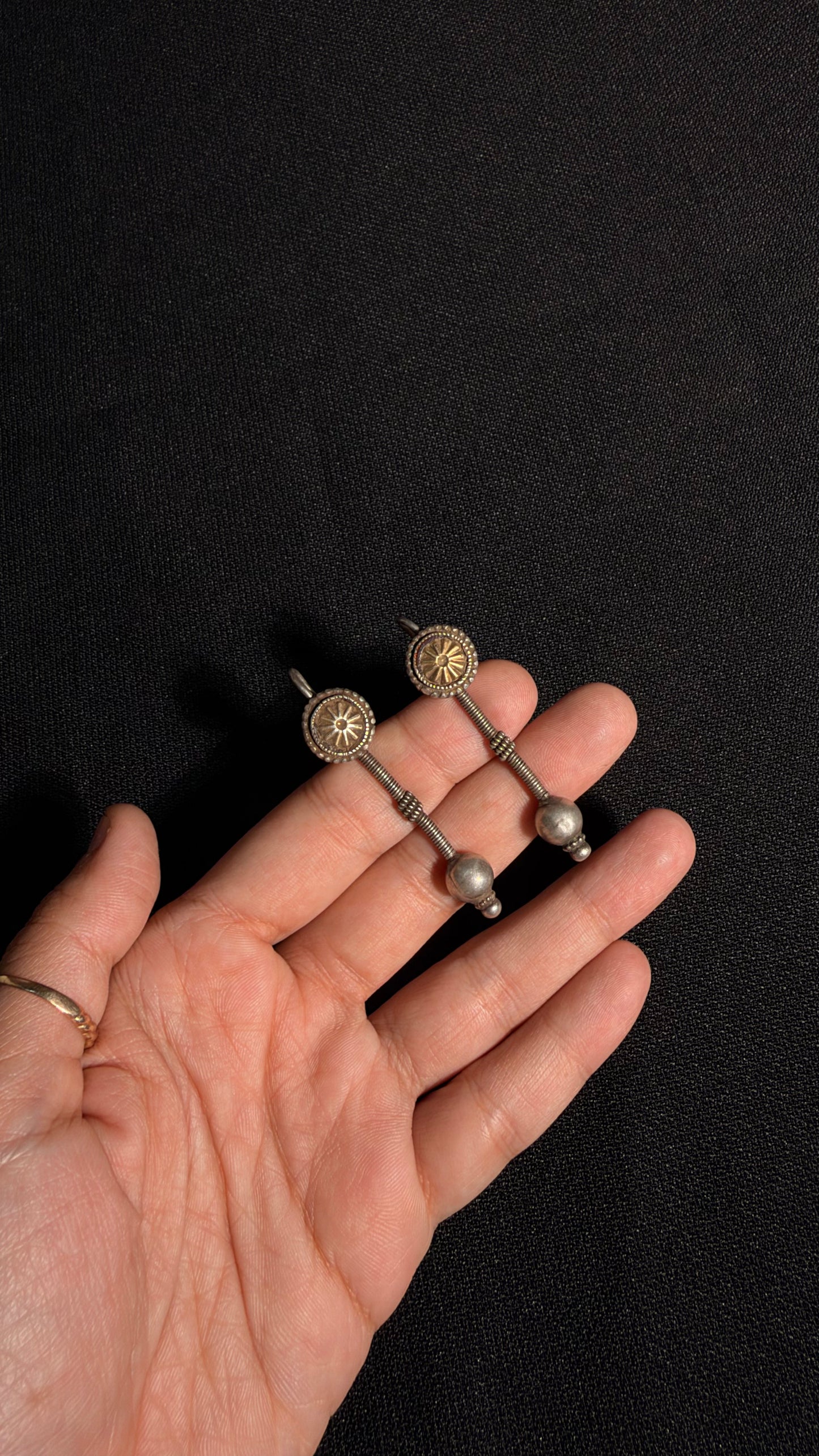 Riju Silver Vintage Earrings