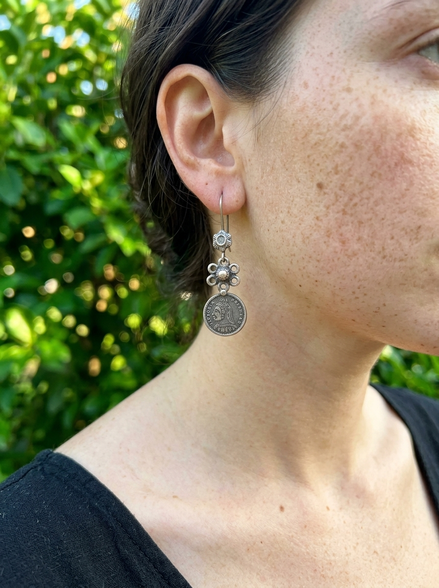 Sauda Silver Earrings