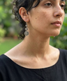 Disha Silver Earrings