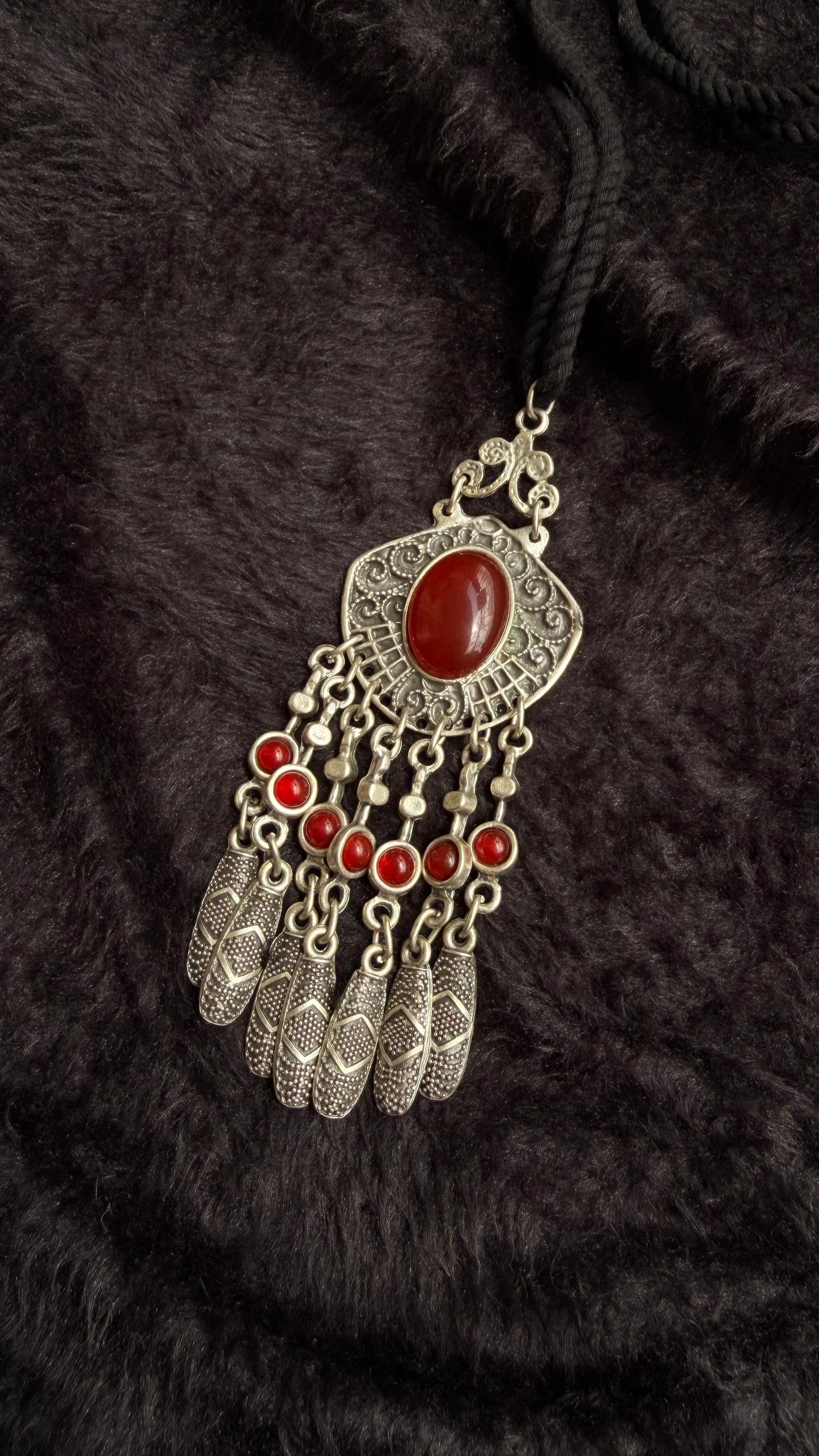 Neelam Zamak Pendant