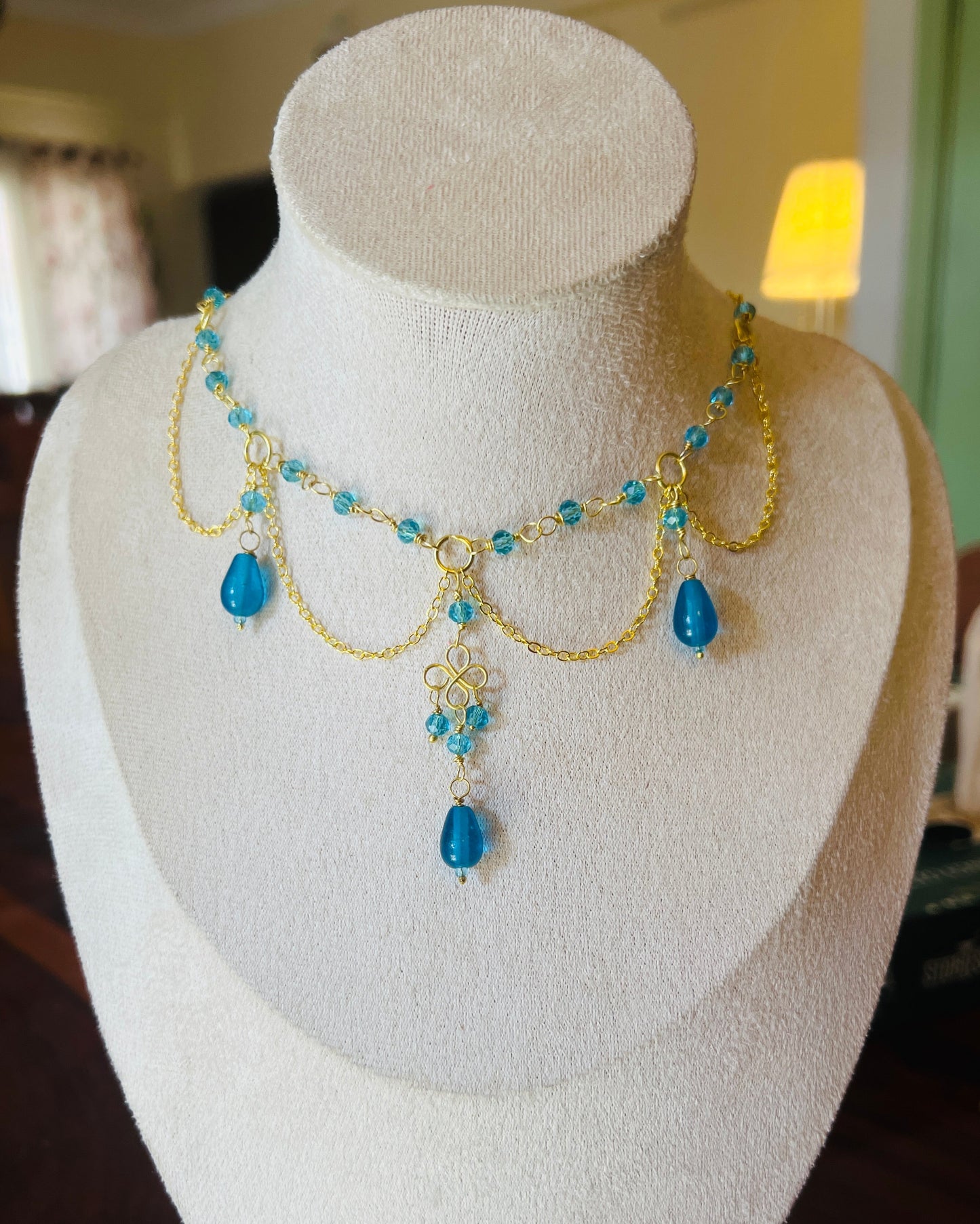 Neela Brass Necklace