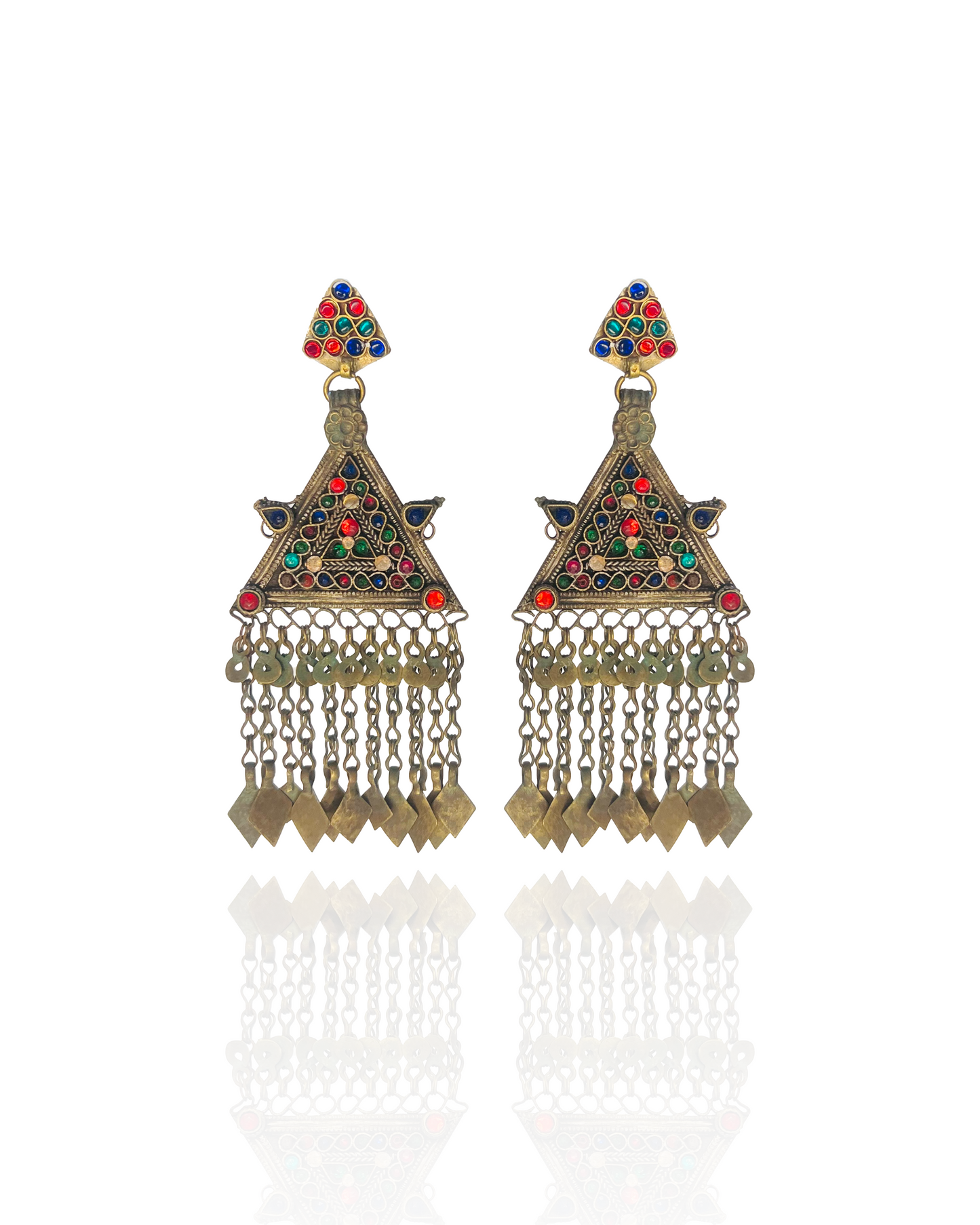 Soha Afghan Earrings