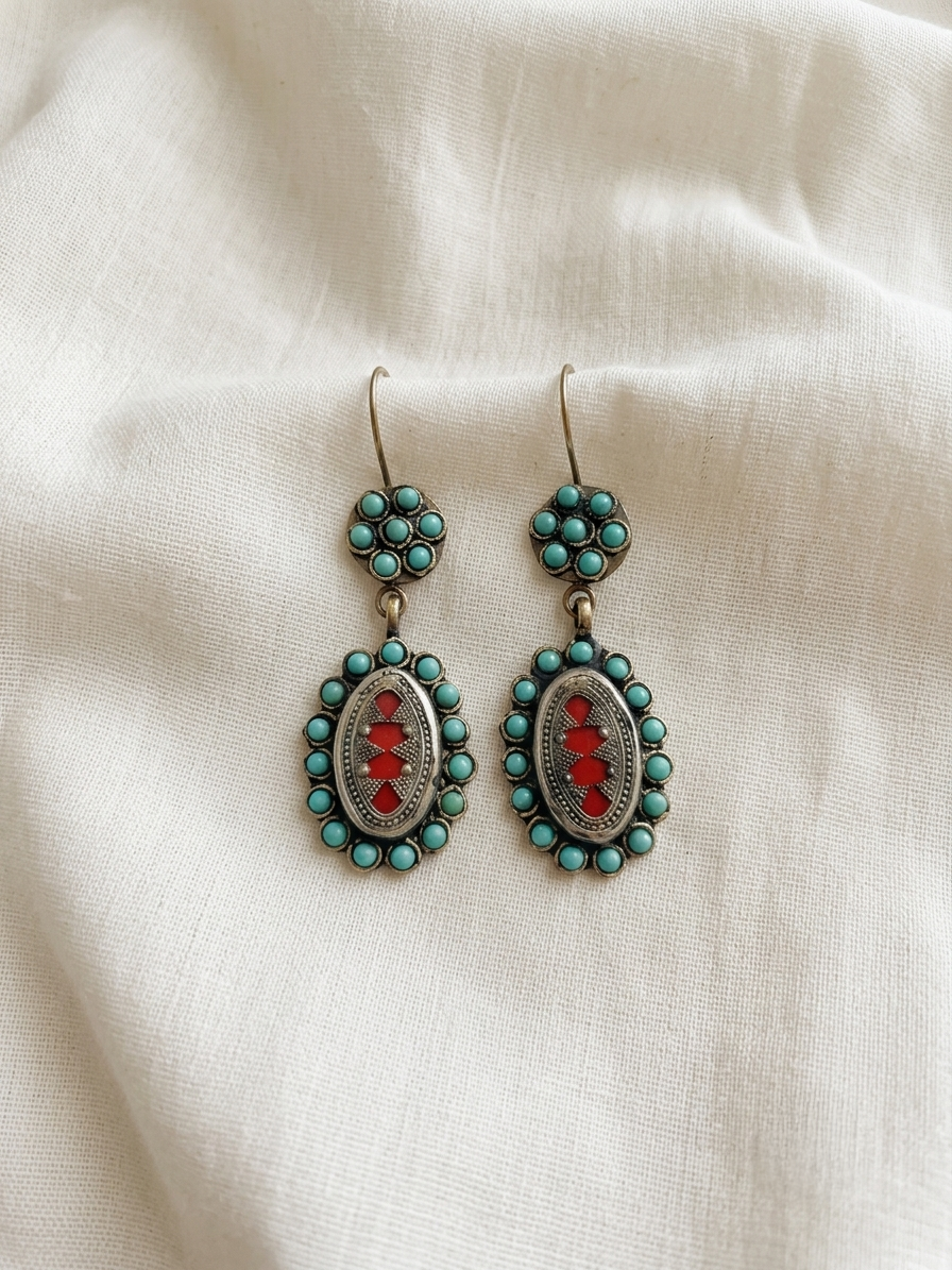 Elai Afghan Earrings