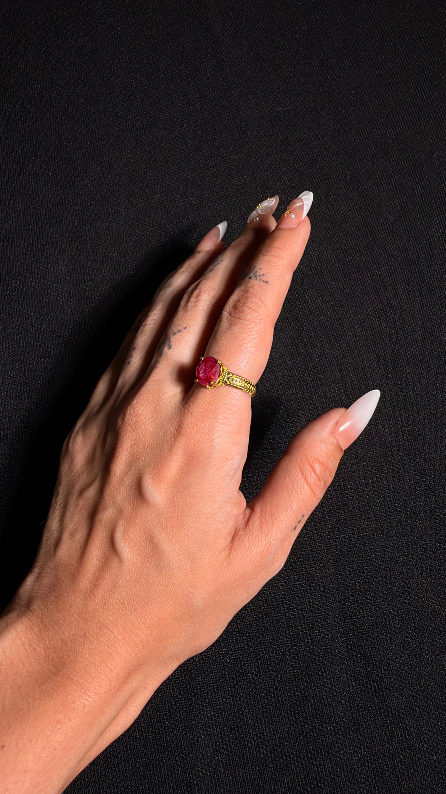 Abigail Brass Ring