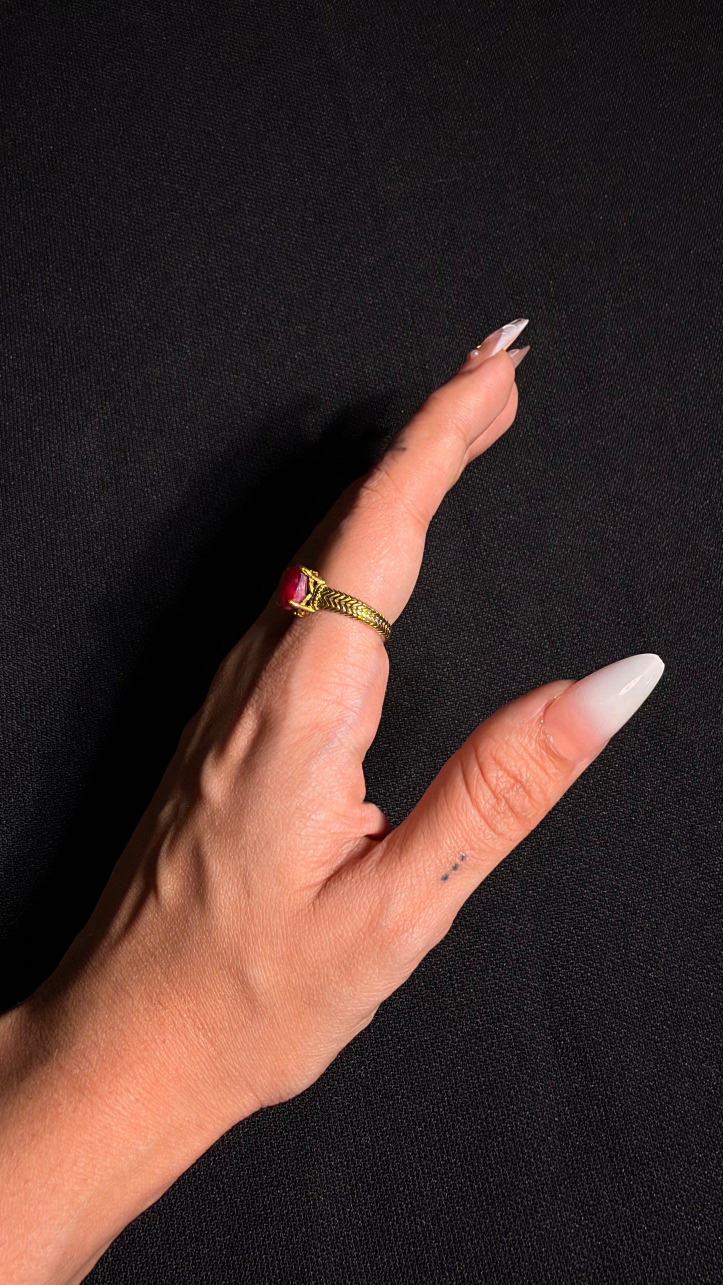 Abigail Brass Ring