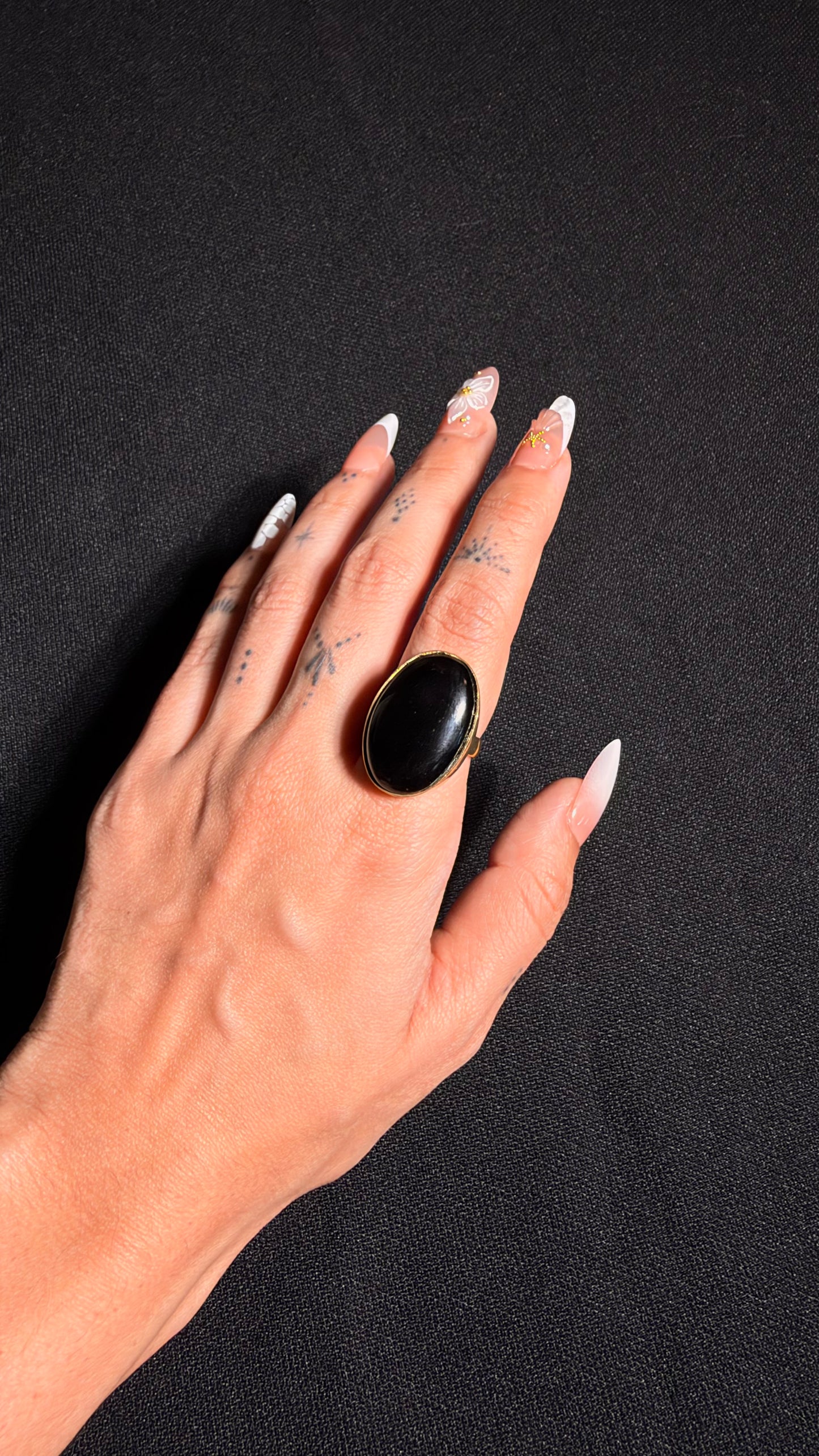 Evelyn Brass Ring