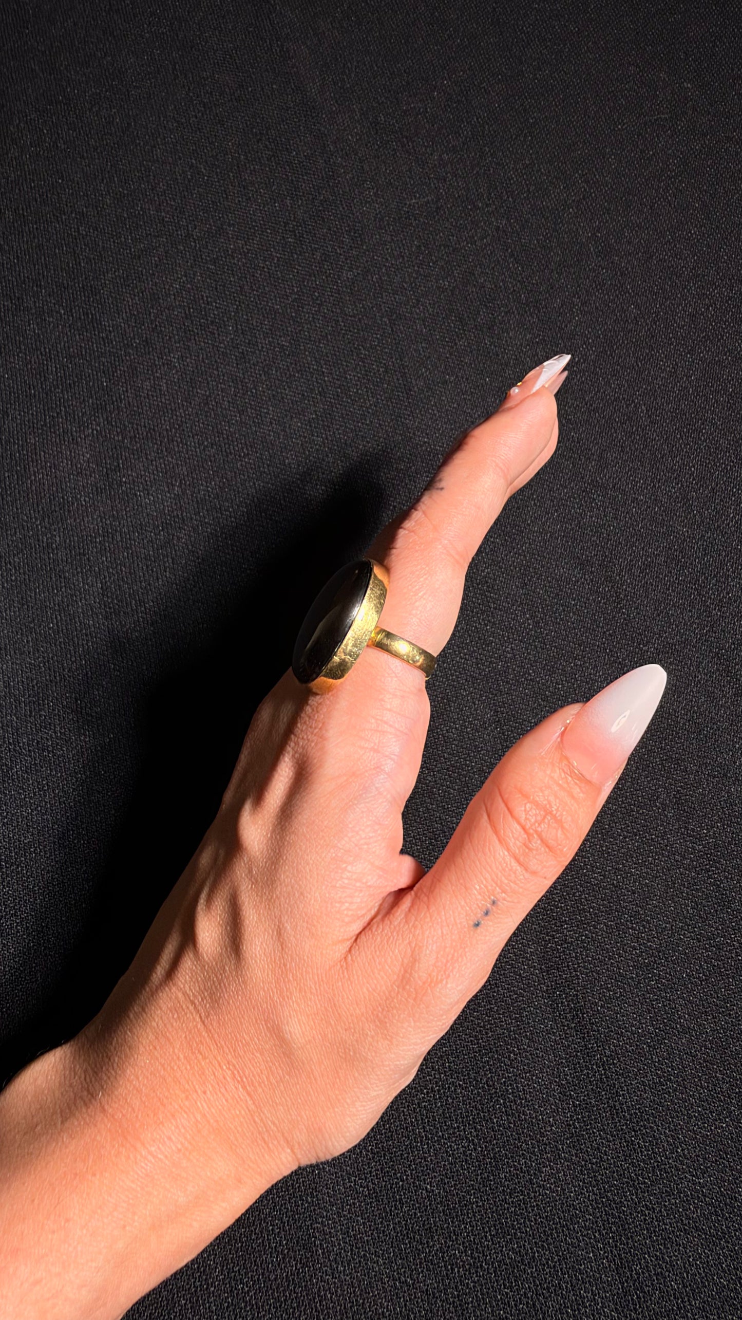 Evelyn Brass Ring