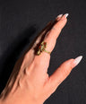 Audrey Brass Ring