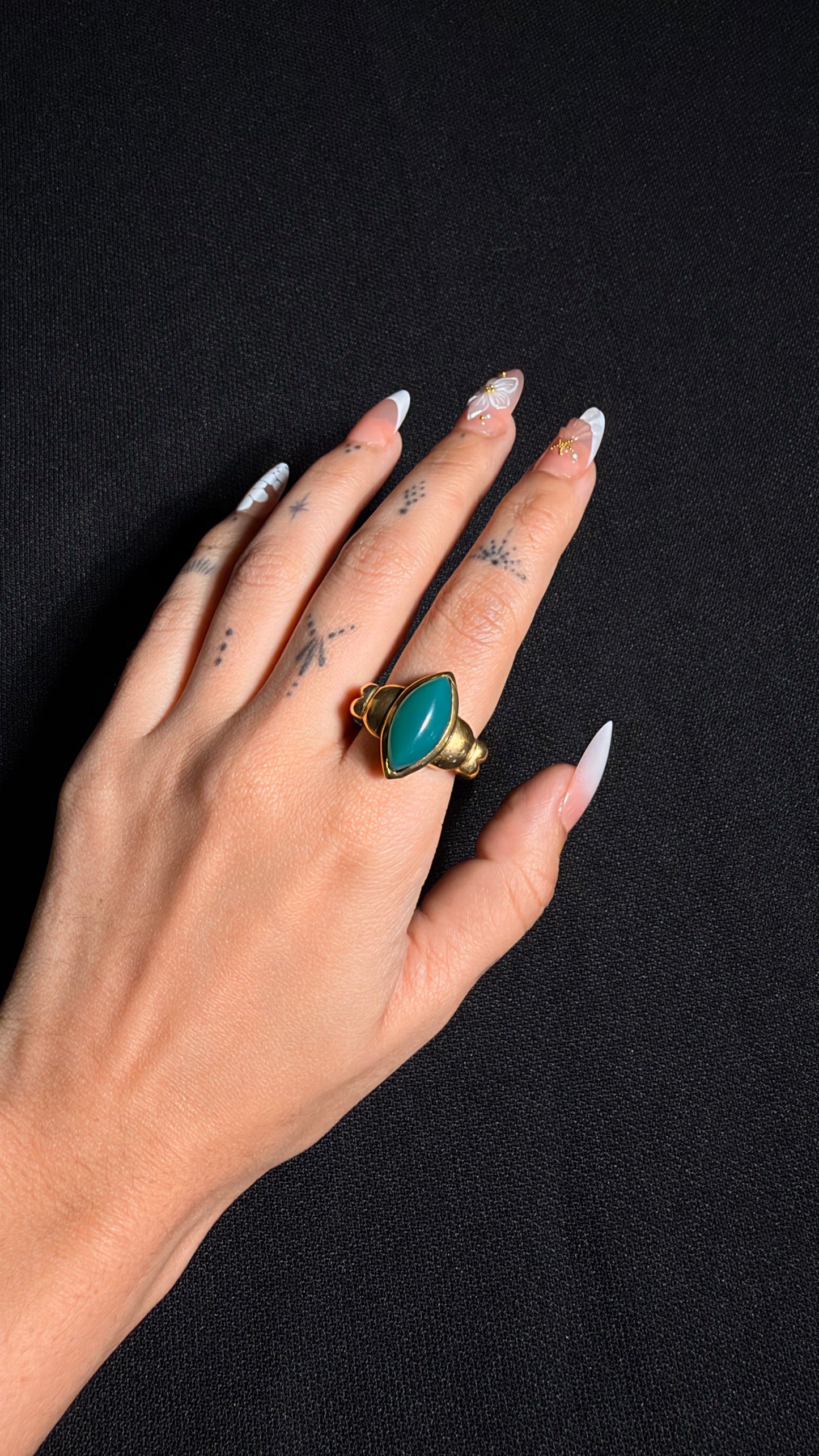 Zoe Brass Ring