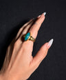 Zoe Brass Ring