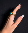 Zoe Brass Ring