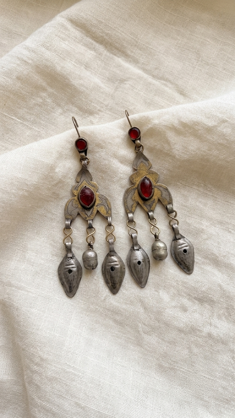 Atreya Afghan Earrings