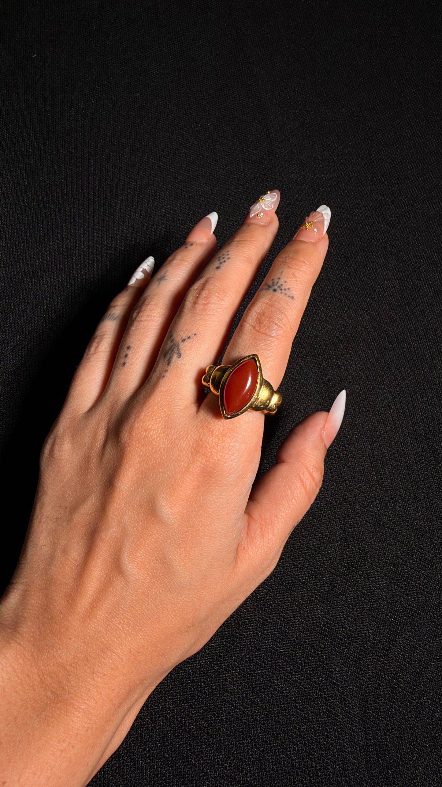 Zoe Brass Ring