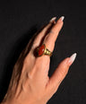 Zoe Brass Ring