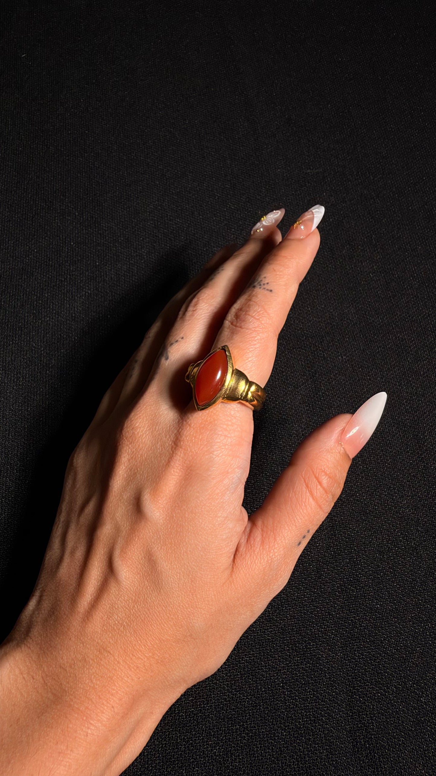 Zoe Brass Ring