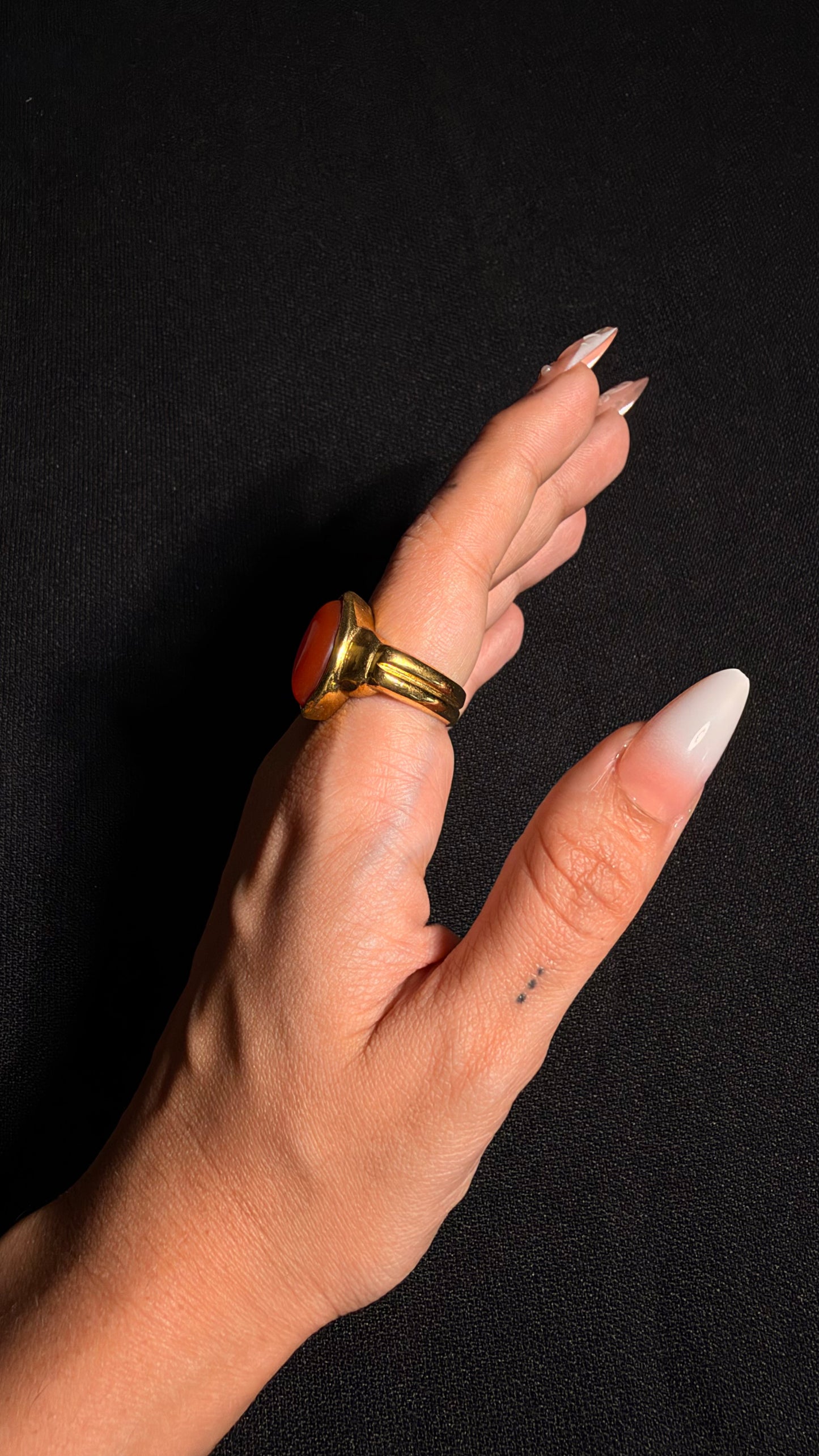 Zoe Brass Ring