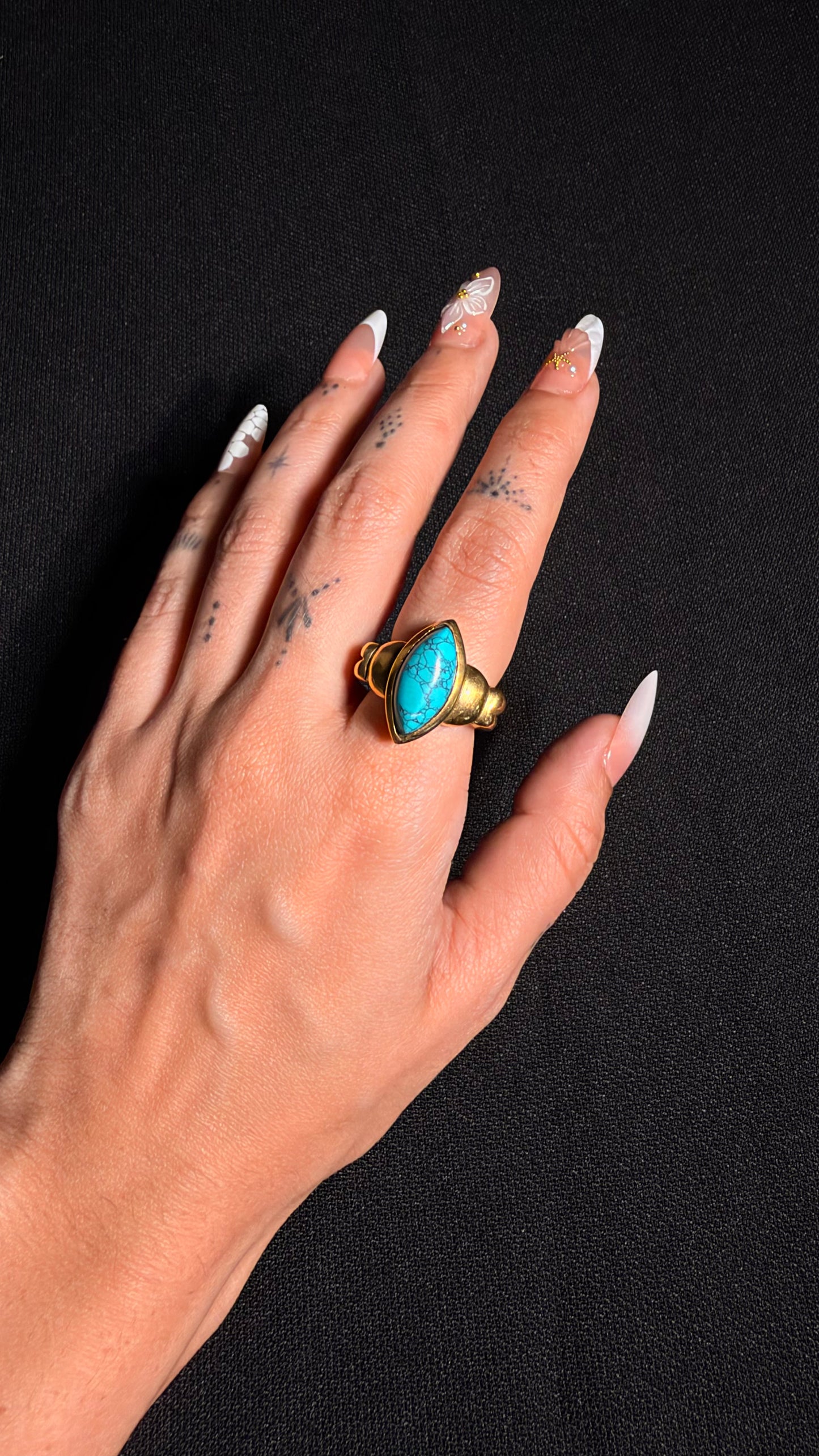 Zoe Brass Ring