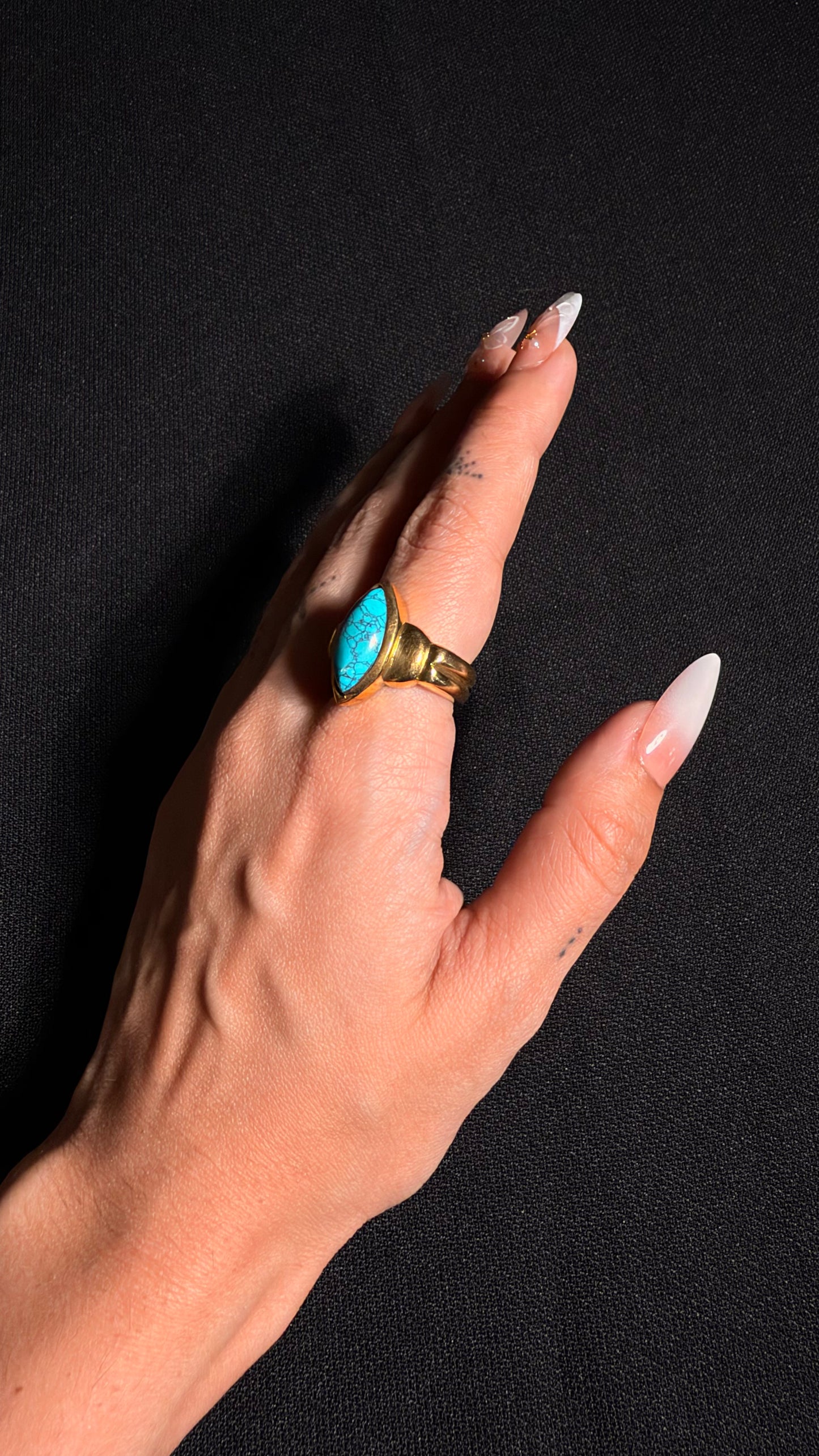 Zoe Brass Ring
