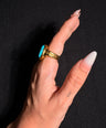 Zoe Brass Ring