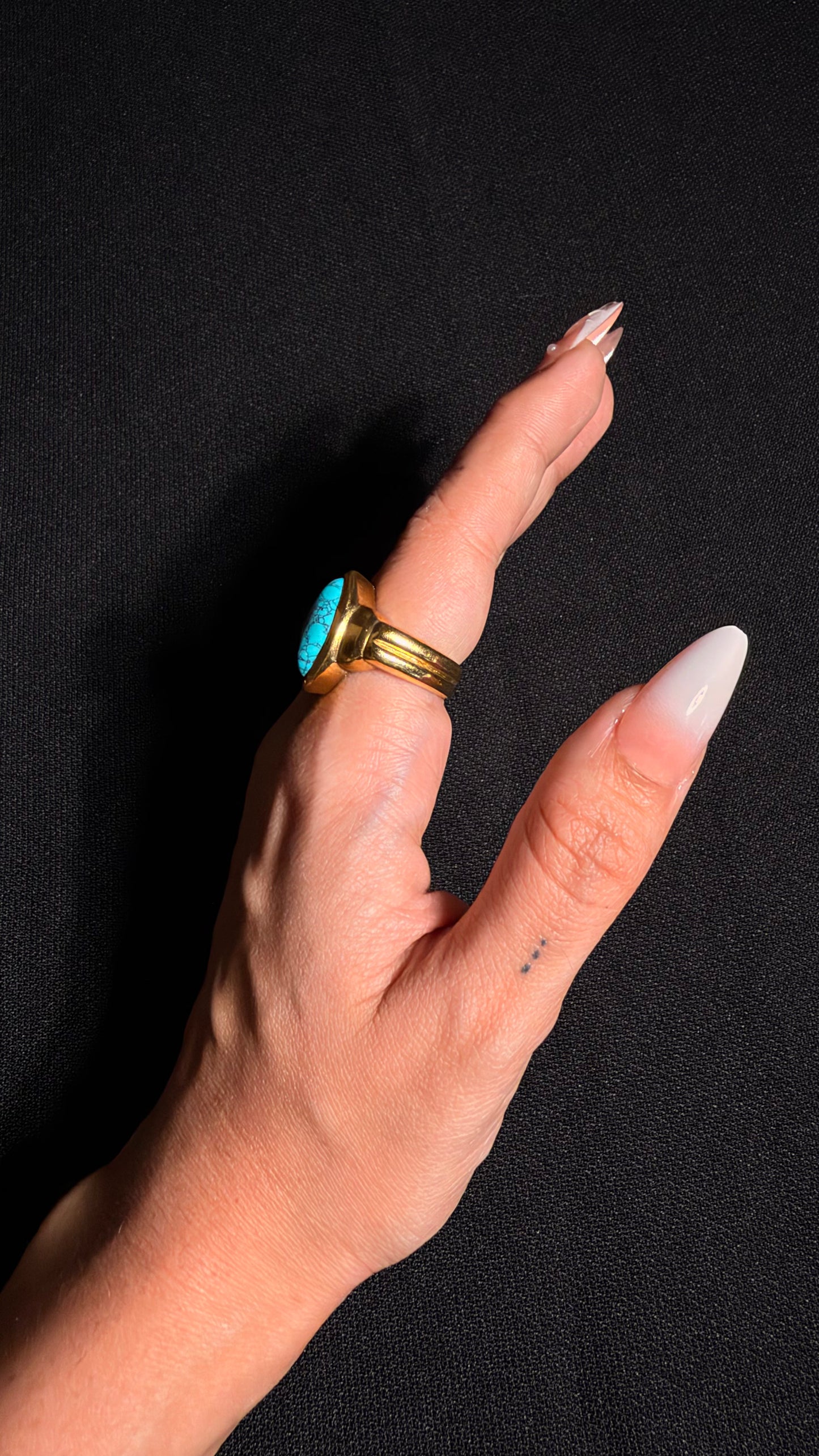 Zoe Brass Ring