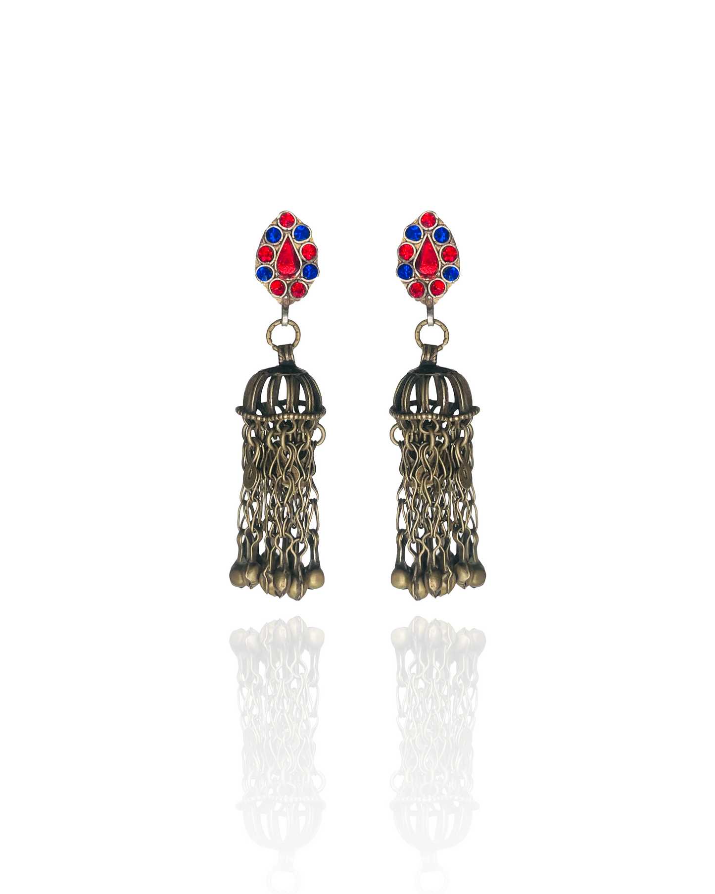 Rukmini Afghan Jhumka