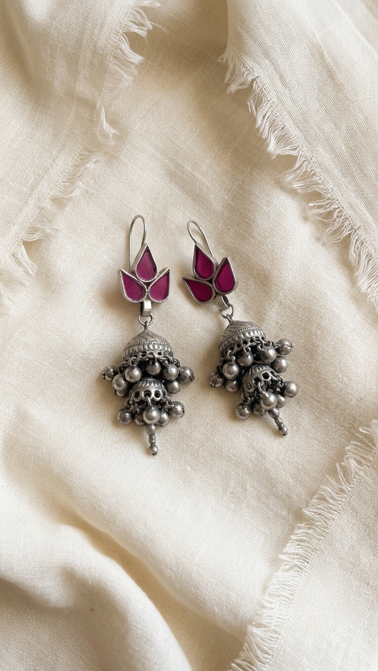 Monica Afghan Earrings