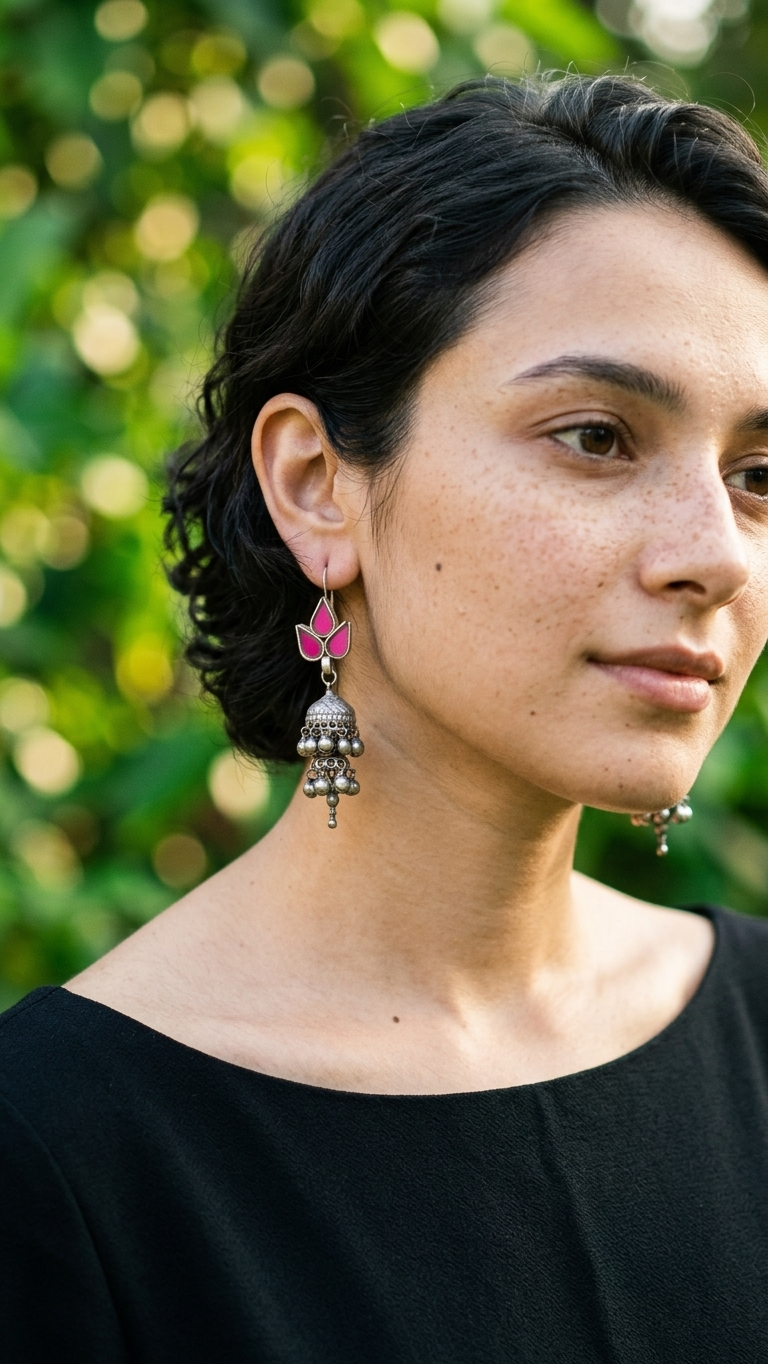 Monica Afghan Earrings