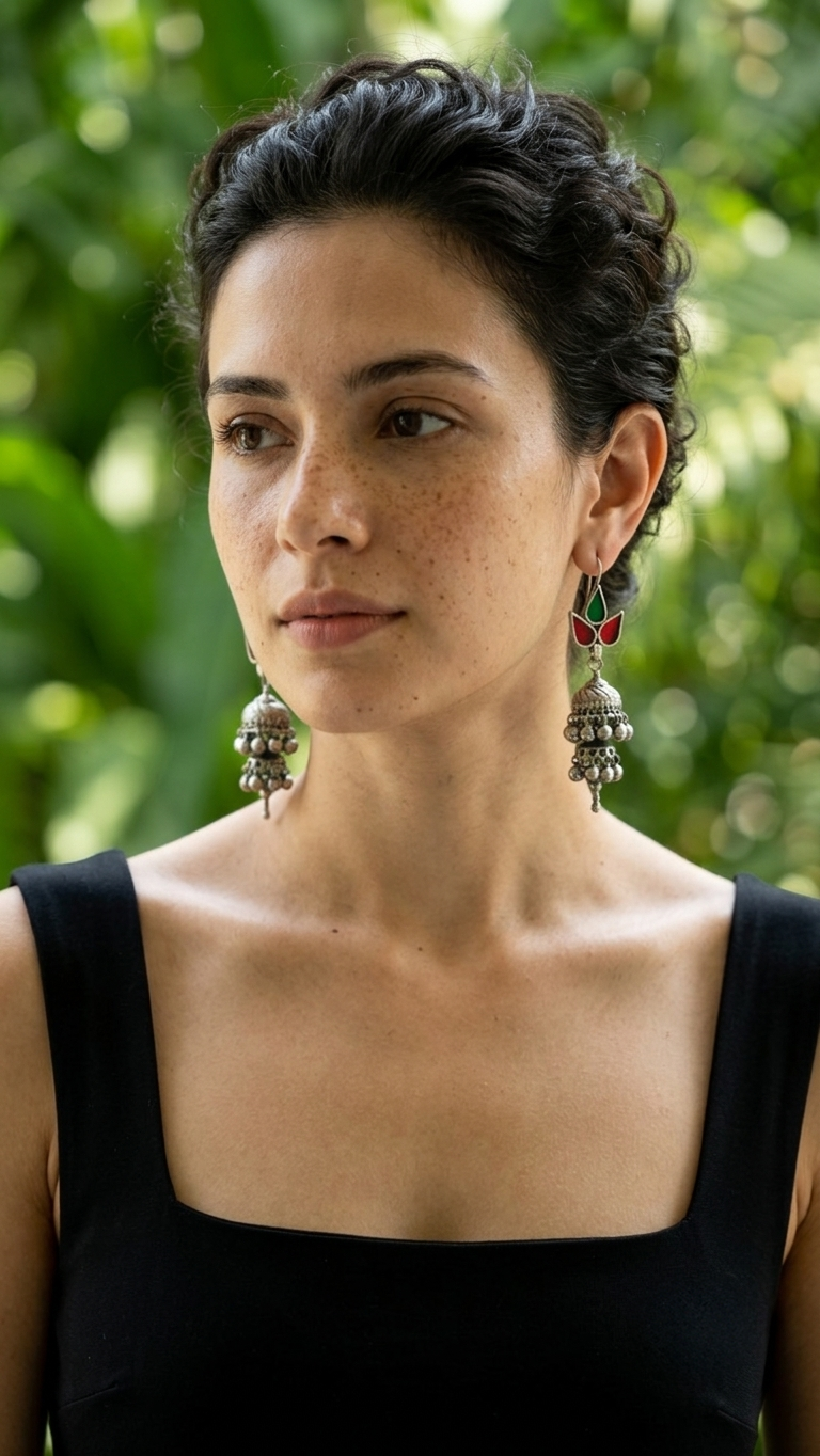 Monica Afghan Earrings