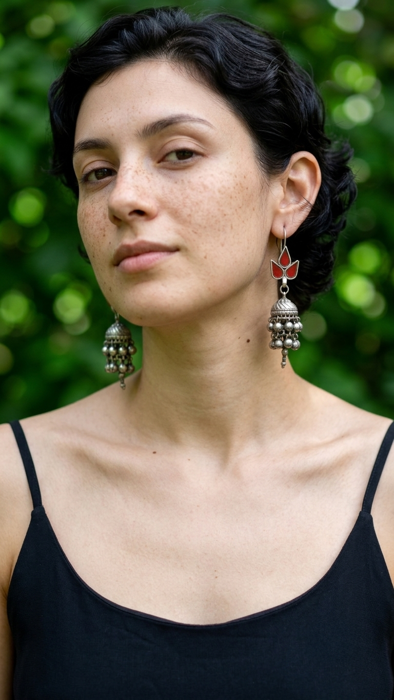 Monica Afghan Earrings
