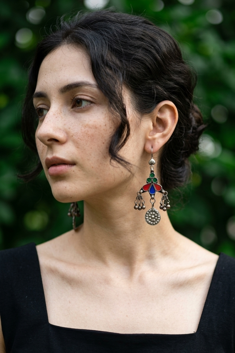 Mitra Afghan Earrings