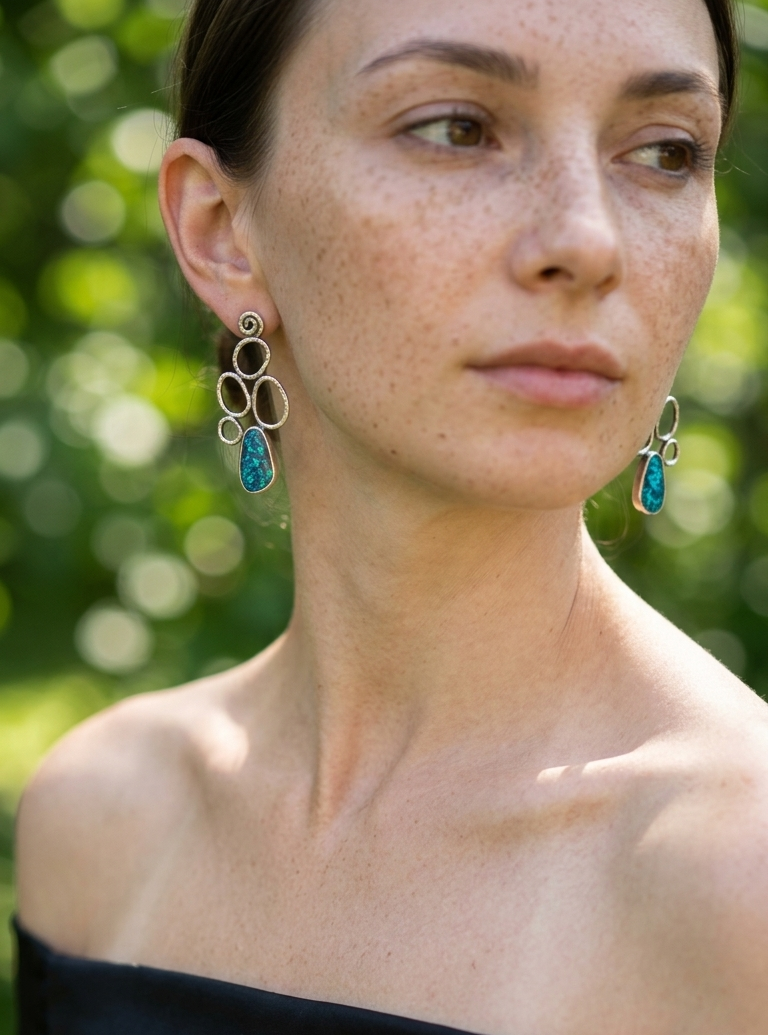 Harita Zamak Earrings