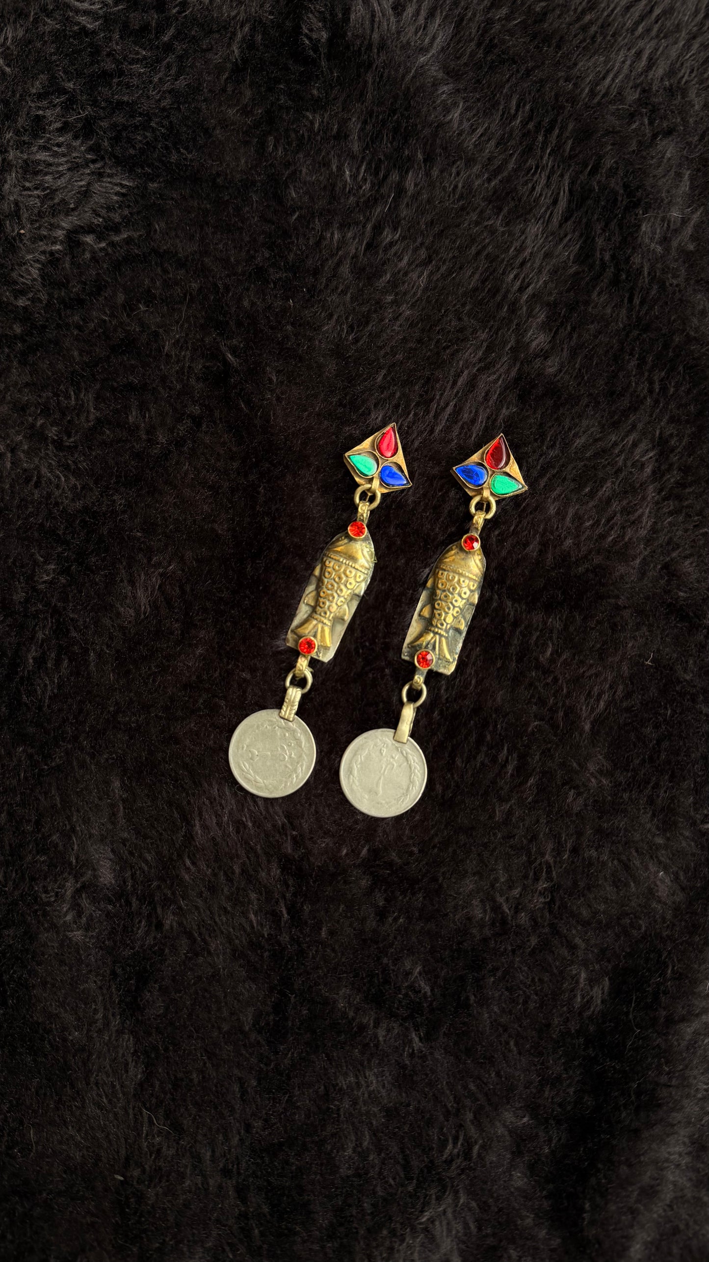 Aula Afghan Earrings