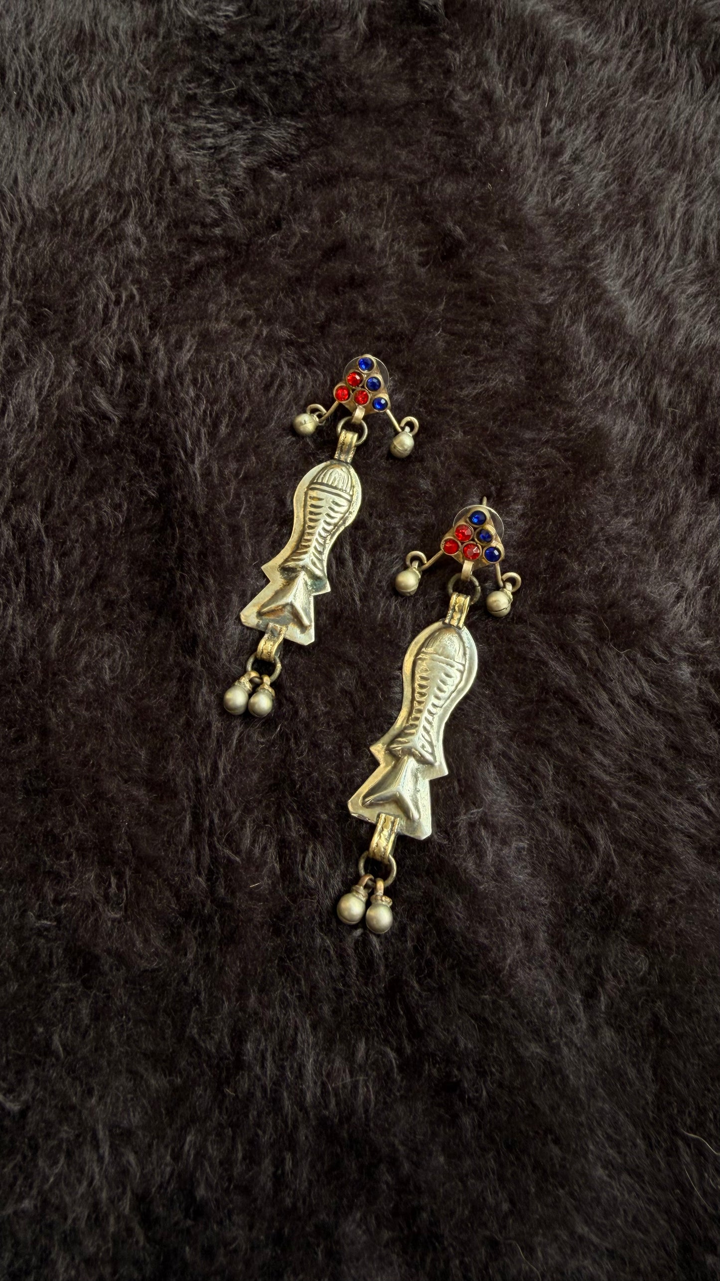 Ekat Afghan Earrings