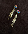 Dimple Afghan Earrings