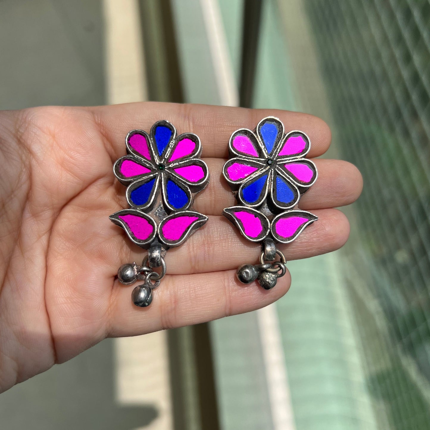Khoobsurat Glass Earrings