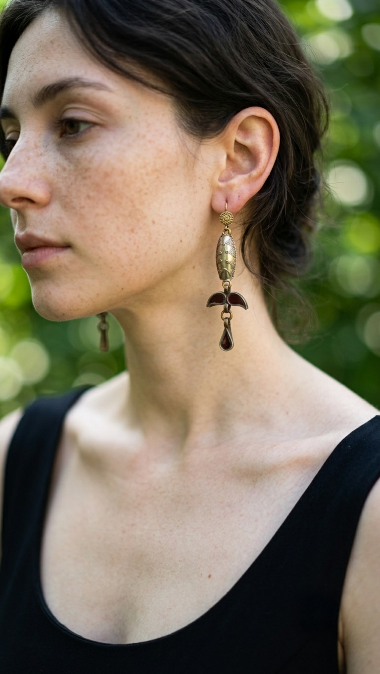 Reha Afghan Earrings