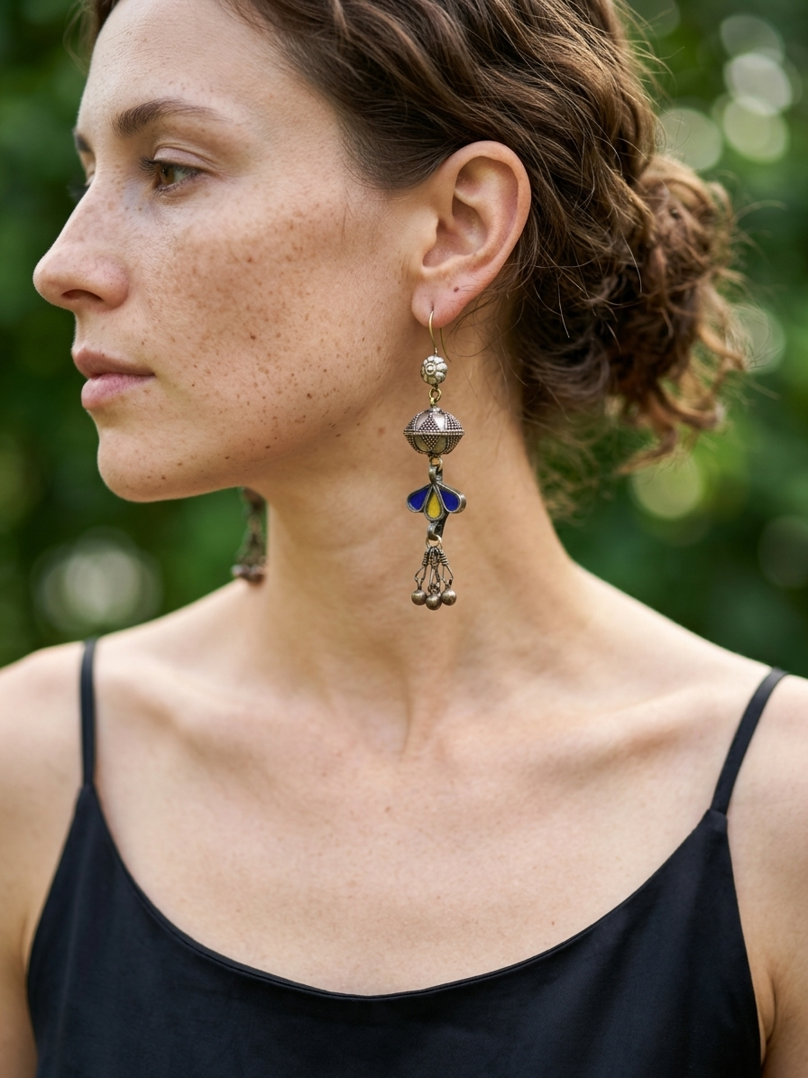 Markha Afghan Earrings