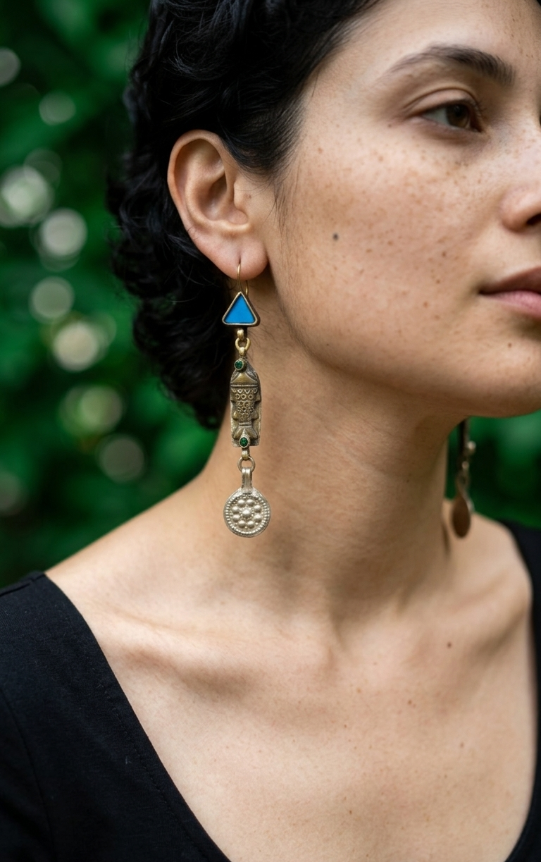 Lipal Afghan Earrings