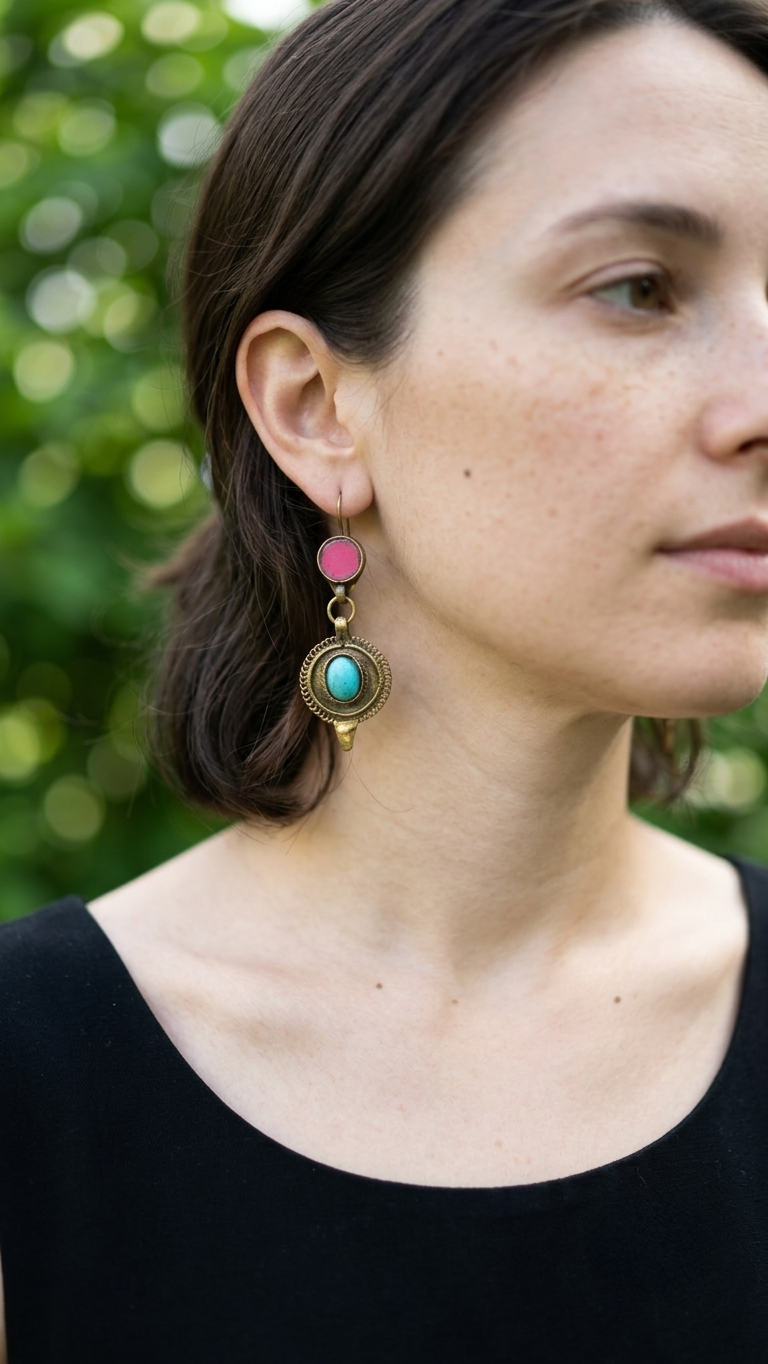 Raja Afghan Earrings