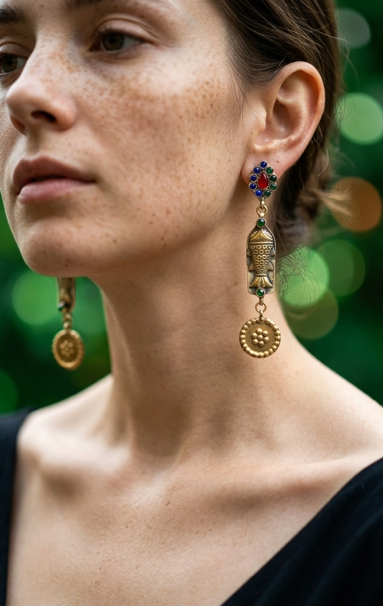 Dani Afghan Earrings