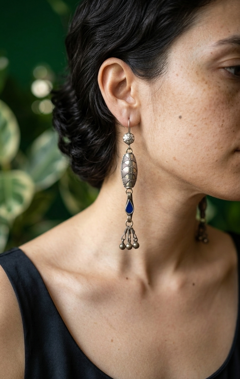 Mona Afghan Earrings